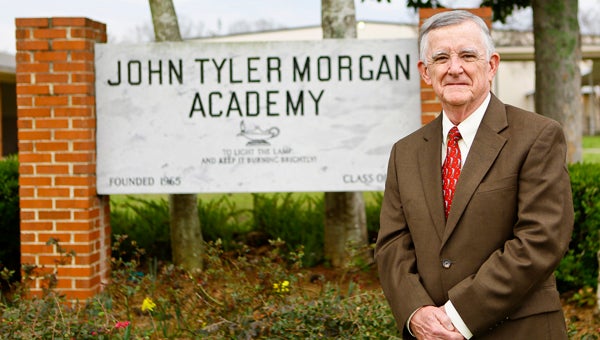 Morgan Aacademy headmaster Pete Williamson resigned on Friday due to medical reasons. The decision was effective immediately. --File Photo
