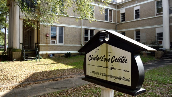 The old Dunn Nursing Home, which is now owned by the Circle of Love, will be auctioned off next month by the IRS. 