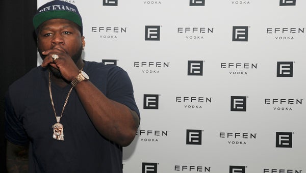 Rapper “50 Cent” visited Johnny’s Package Store in Selma Wednesday to promote his vodka line.  He was available to take photos with the public and sign vodka bottles. — Justin Fedich