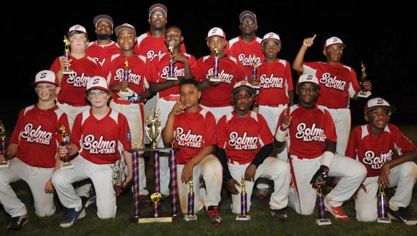Selma’s 9-and 10-year-old All-Star baseball team won the second game of a doubleheader against Thomasville 24-7  Wednesday night at the Sportsplex to advance to the state tournament in Enterprise, which will take place July 15-20. — Justin Fedich