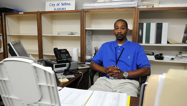 Steven Hendrieth has been with the city of Selma for about two months making sure people sign up for garbage service and working with Sea Coast on customer service issues. Hendrieth estimates about 500 residents have not signed up for service with Sea Coast.