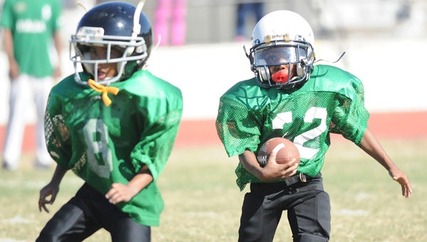 Youth football registration is taking place Monday-Friday from 8:30 a.m.-4 p.m. at the recreation department.  --File Photo