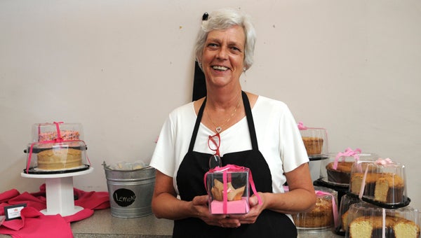 Mary Lee Riley has opened up The Pink Box Bakery on Broad Street.  She makes cakes, cookies and pies, among other items. --Emily Enfinger