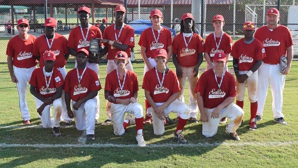 The Selma Dixie Boys team poses for a photo in Dothan earlier this month. --File Photo