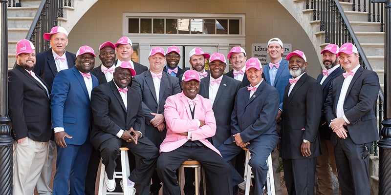 Only Real Men Wear Pink —